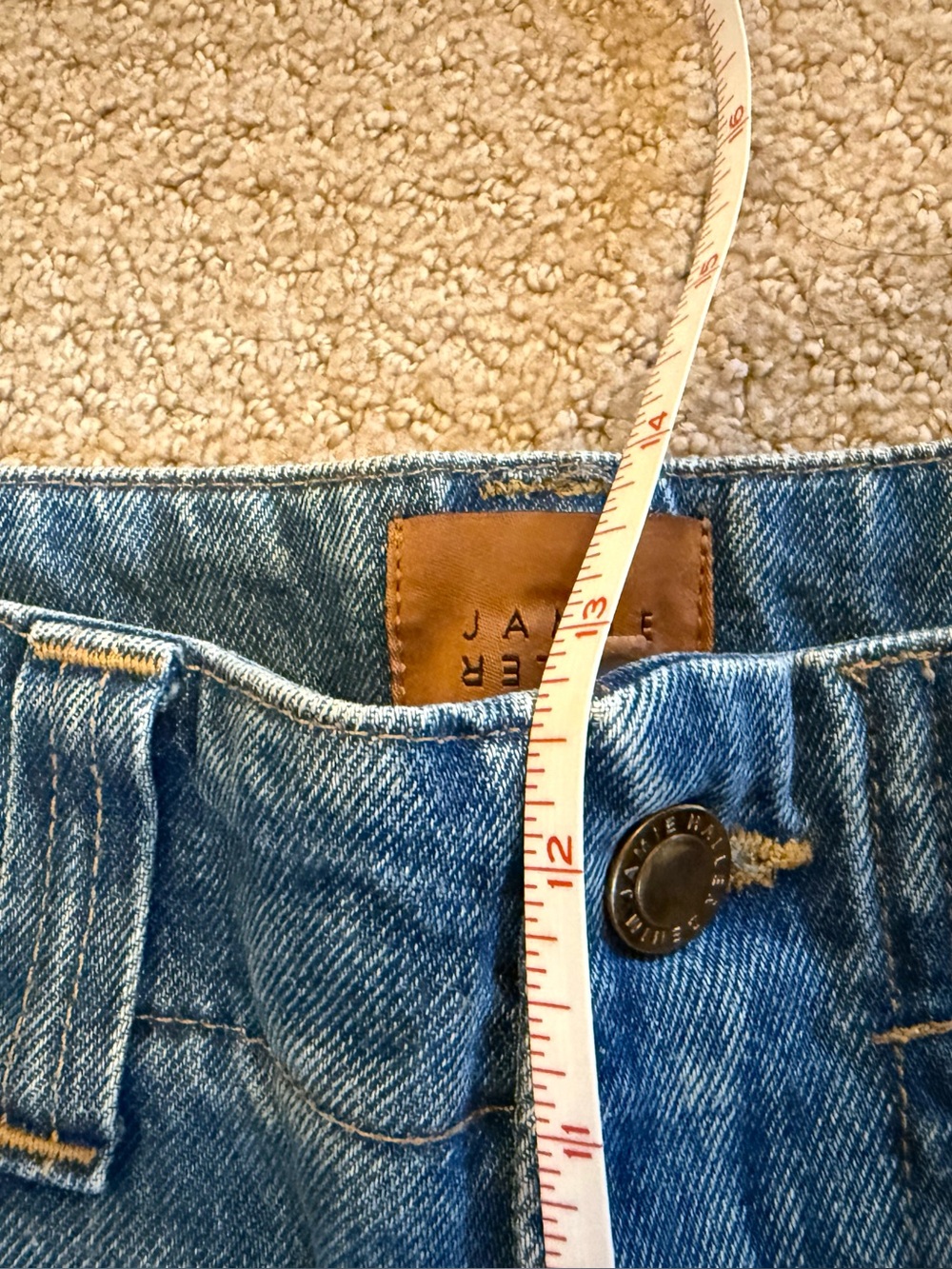 Jamie Haller Off Duty, Distressed Indigo, 27 - Picture 8 of 8